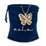 The Birthstone Butterfly Diamond Pendant 2030 001 8 14