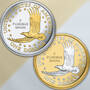 Platinum & Gold-Highlighted Sacagawea Dollars, platinum gold highlighted sacagawea dollars NPG b Coin