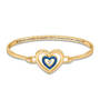 Daughter Birthstone and Diamond Bangle, Daughter Birthstone and Diamond Bangle 1821 0021 i 9 September