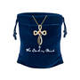 Blessed Genuine Cross Pendant 12467 0019 m giftpouch