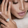 Heavenly Brilliance Halo Ring by Michael O'Connor, Heavenly Brilliance Halo Ring 11690 0010 g model