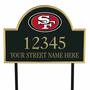 The NFL Personalized Address Plaque, The NFL Personalized Address Plaque 5463 0355 a 49ers