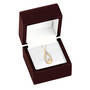 Diamond Embrace 14kt Gold Drop Pendant 11011 0012 g giftbox