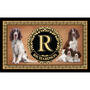 The Personalized Dog Accent Rug, The Dog Accent Rug 6859 0033 a Springer Spaniel