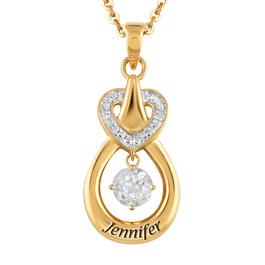 Genuine Birthstone Drop Pendant 2273 001 4 4