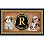 The Personalized Dog Accent Rug, The Dog Accent Rug 6859 0033 a Shih Tzu