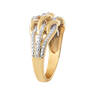 Diamond Anniversary Ring by Robert Tonner, Personalized Diamond Anniversary Ring 6500 0036 b sideview