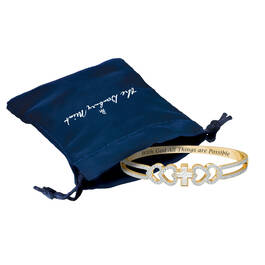 Guided by Faith Cross Bracelet 12506 0012 g giftpouch
