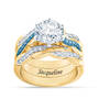 Birthstone Ring Set, I Still Do Birthstone Ring Set Dec 6740 0028 a main