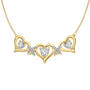 Hearts and Kisses Diamond Necklace with FREE Matching Earrings, Hearts and Kisses Diamond Necklace and FREE Matching Earrings 12089 0017 b necklace