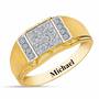 Birthstone Diamond Ring, Birthstone Diamond Ring 5211 001 2 4