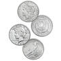 The 1920's One-Dollar Silver Coin and Currency Set, 1920s one dollar silver coin and currency set DCS c Coins