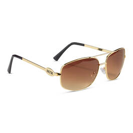 The Polarized Aviator Duo Sunglasses 12514 0012 c gold plated sunglasses