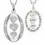 My Daughter "I Love You" Diamond Pendant, My Daughter I Love You Diamond Pendant 1140 001 7 1