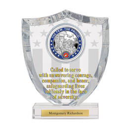Shields of Honor Silver plated Commemorative 11736 0040 d marines
