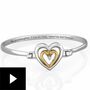 Granddaughter, I Love You Today, Tomorrow, Forever Diamond Bracelet, , video-thumb