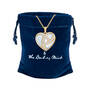 I Love You Diamond Wrapped Pendant 11492 0010 g giftpouch