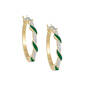 Birthstone Swirl Earring 11615 0038 e may