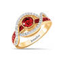 Birthstone Wave Ring, Birthstone Wave Ring 11175 0014 g july