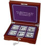 The 2023 Showcase Set of Morgan and Peace Silver Dollars, 2023 showcase set of morgan and peace silver dollars MPE b Chest