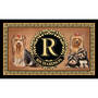 The Personalized Dog Accent Rug, The Dog Accent Rug 6859 0033 a Yorkie Longhair
