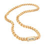 Personalized Diamond Monogram Necklace, Personalized Diamond Monogram Necklace 11014 0035 b curved