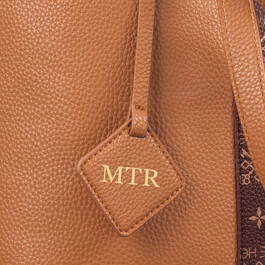 The Jose Hess Reversible Tote with FREE Wristlet 12399 0020 f fob