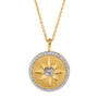 Genuine Birthstone & Diamond Star Pendant, Birthstone & Diamond Star Pendant 12370 0015 e april