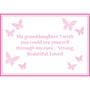 Spread Your Wings Granddaughter Butterfly Pendant with Card, Spread Your Wings Granddaughter Butterfly Pendant 11102 0012 p poem