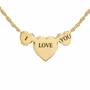Forever I Love You Necklace with FREE Matching Earrings, Forever I Love You Necklace 6398 001 5 4