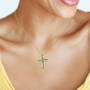 The Birthstone Cross Pendant, Personalized Birthstone Cross 11038 0011 m model