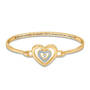 Daughter Birthstone and Diamond Bangle, Daughter Birthstone and Diamond Bangle 1821 0021 a 4 april