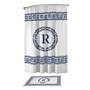 Monogram Bath Mat & Shower Curtain Set, Monogram Bath Mat and Shower Curtain Set 10239 0010 r richardson
