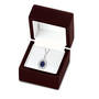 Sapphire & Diamond Statement Pendant, Sapphire Diamond Statement Pendant 11858 0018 g displaybox