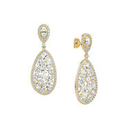 Golden Glow 18 Carat Drop Earrings 12156 0015 a main