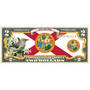 The State Bird & Flower Enhanced $2 Bill Collection, State Bird and Flower Enhanced $2 Bill Collection 11346 0026 a Florida
