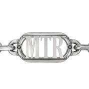 Personalized Custom Cut Black Diamond Bracelet 12362 0015 b closeup