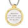 Forge Through the Waves Son Diamond Pendant, Forge Through the Waves Son Diamond Pendant 10651 0019 c back