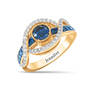 Birthstone Wave Ring, Birthstone Wave Ring 11175 0014 i september