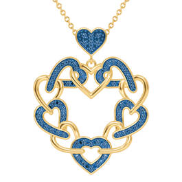 Personalized Love is the Answer Birthstone Pendant 10553 0018 i september