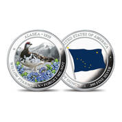 The State Bird and Flower Silver Commemoratives, The State Bird and Flower Silver Commemoratives 2167 0104 a commemorativeAK