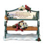 Always in My Heart Remembrance Bench Ornament, Always in My Heart Remembrance Bench Ornament 10605 0016 a main