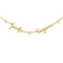 Yours Truly Diamond Necklace, SG298 6226 D Couples Name Necklace RGB2