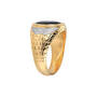 Onyx Treasure Diamond Ring, Onyx Treasure Mens Diamond Ring 11581 0012 b side