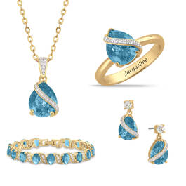 Ultimate Birthstone Jewelry Set 12557 0028 l december