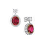 Royal Ruby Red Pendant with FREE Matching Earrings, Royal Ruby Pendant 12144 0010 c earring