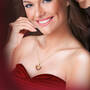 A Dozen Rubies Heart Pendant with FREE Miracle Rose, A Dozen Rubies with Free Miracle Rose 9210 0171 m model