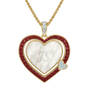 Birthstone&Diamond Heart Pendant 12465 0011 a main