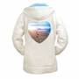 Footprints in the Sand Zip-up Hoodie, Footprints in the Sand Zip up Hoodie 5800 002 7 3