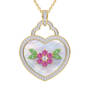 Love You Forever Daughter Heart Pendant, Love You Forever Daughter Heart Pendant 10546 0018 b front